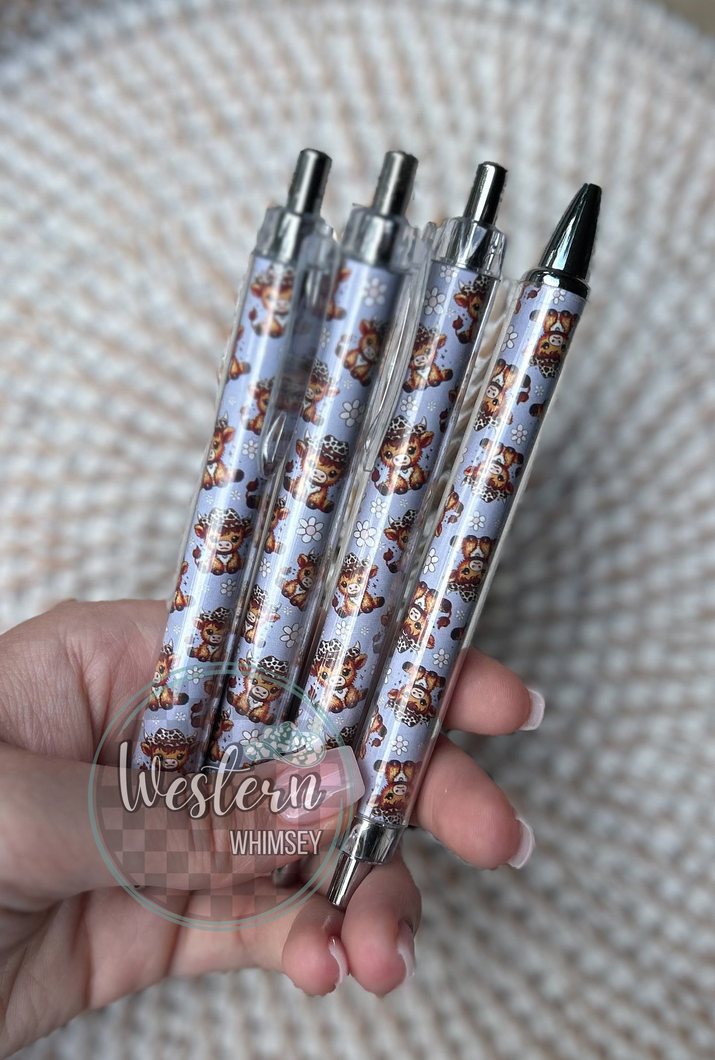 Cutie Cow Printed Pen
