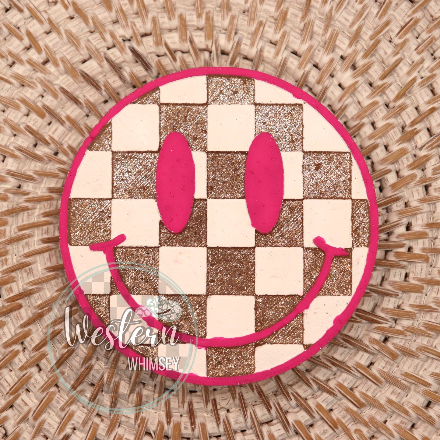 Checkered Smiley Freshie