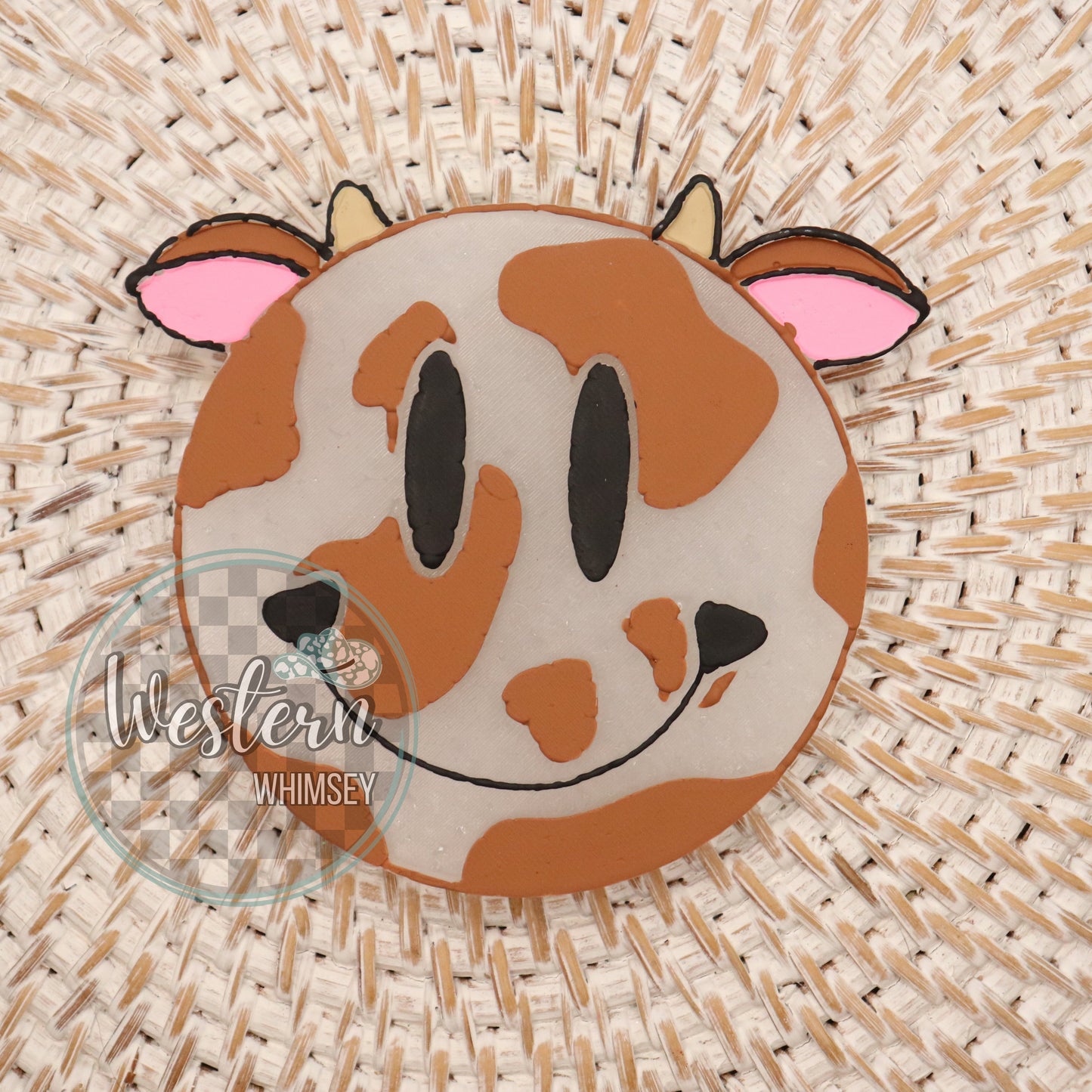 Cow Smiley Freshie