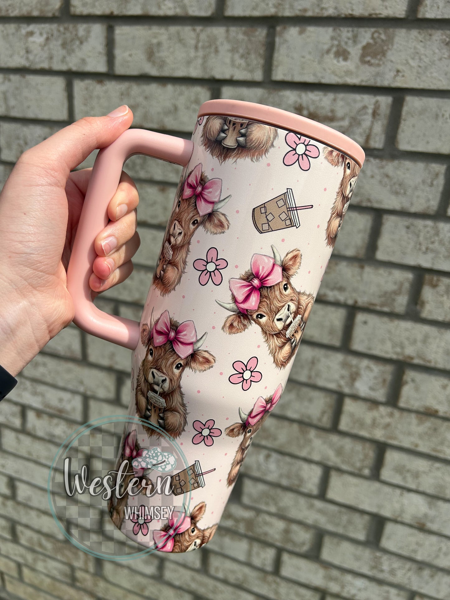 Cow & Coffee Tumbler