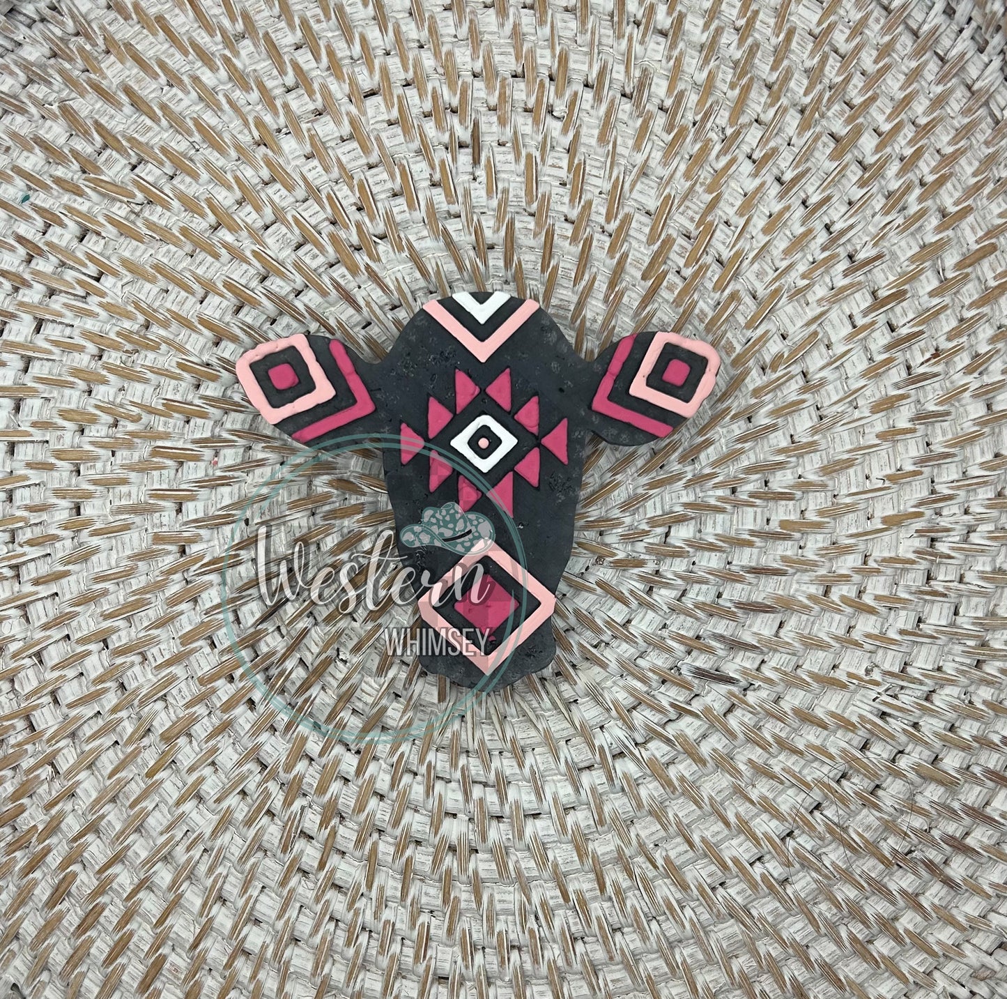 Aztec Cow Freshie