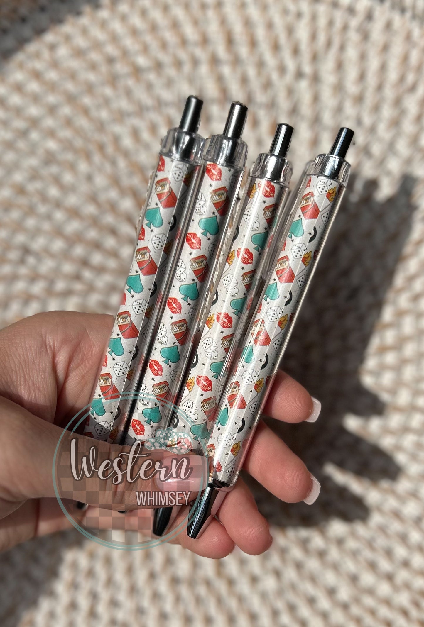 Western Dice Printed Pen