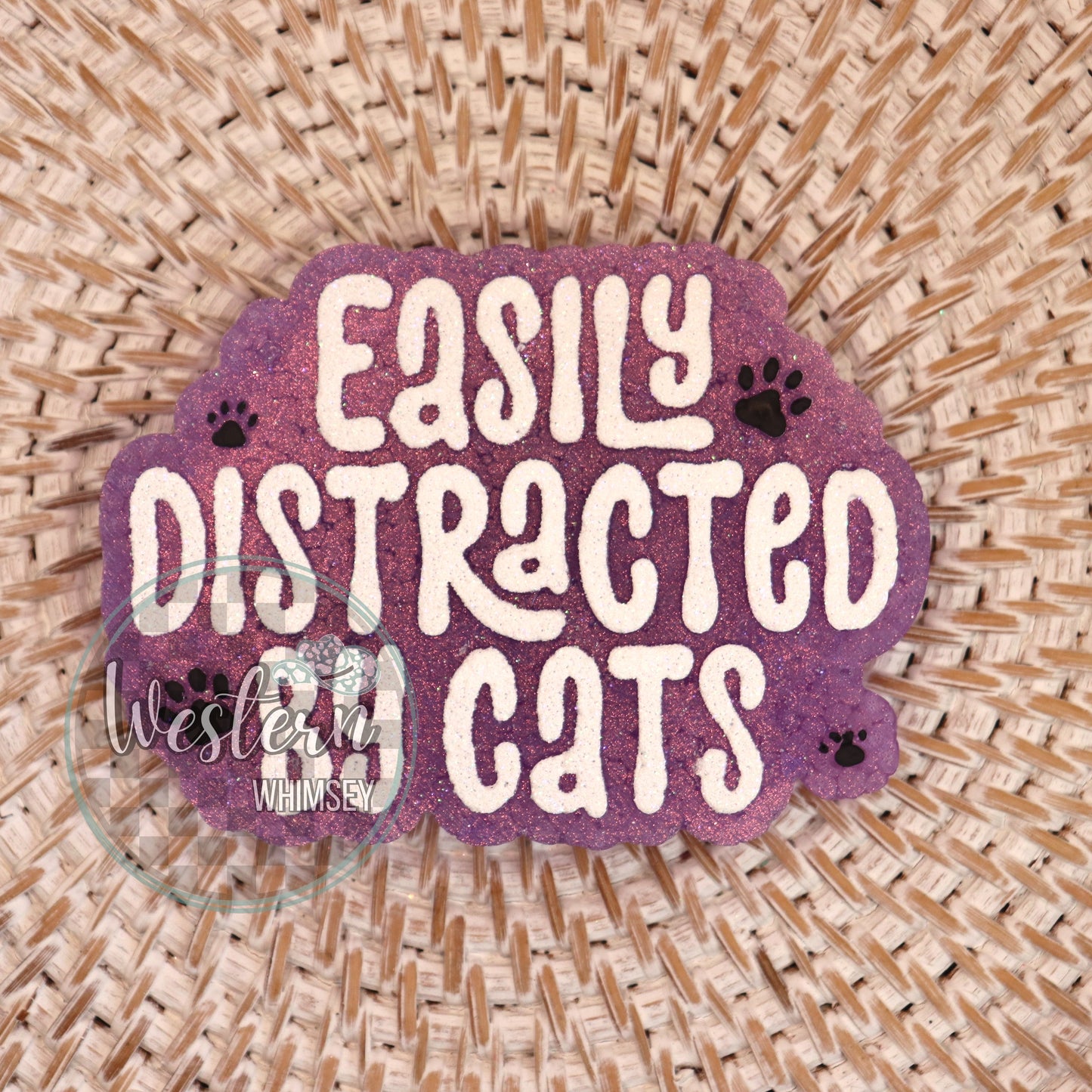 Easily Distracted by Cats Freshie