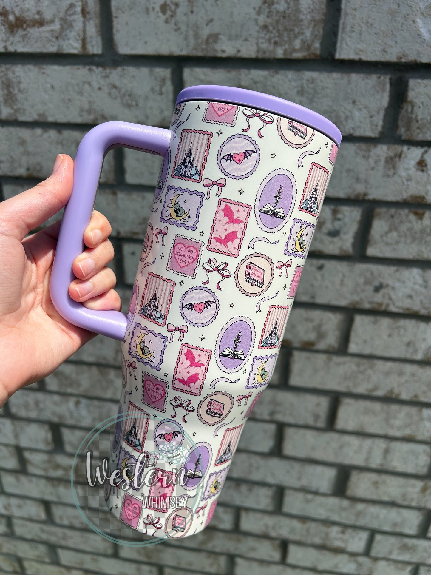 Books & Dragons Tumbler