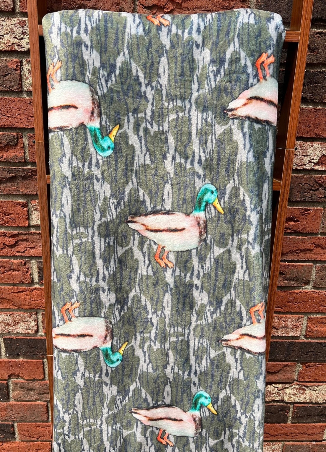 Camo Ducks Blanket