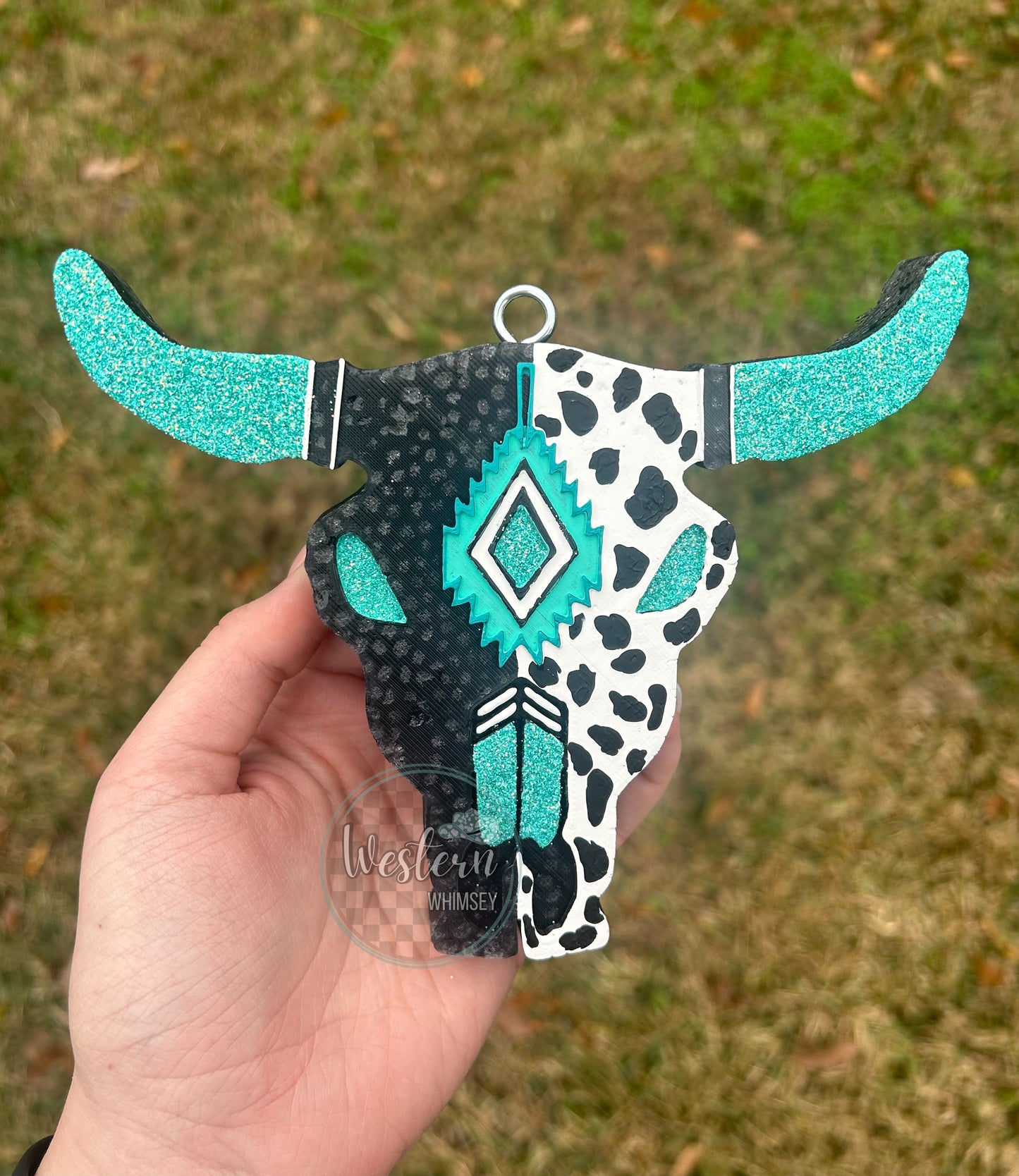 Large Bull Skull Freshie