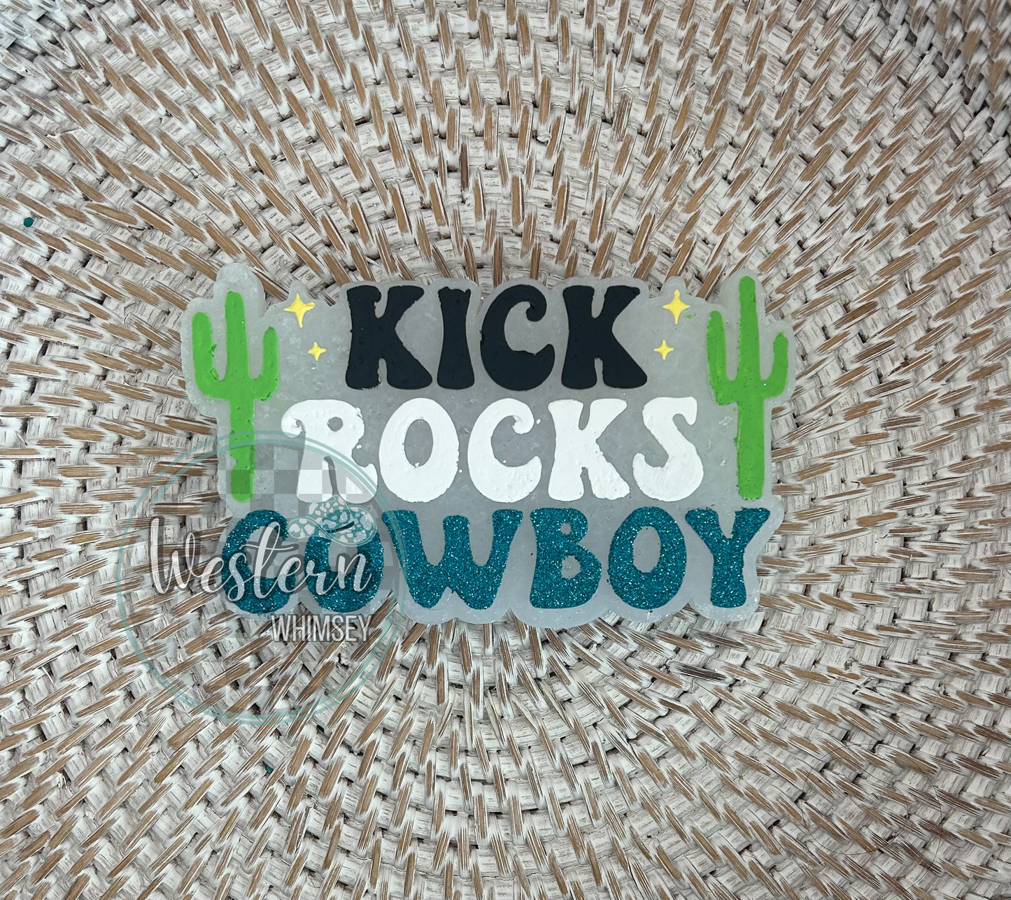 Kick Rocks Cowboy Freshie