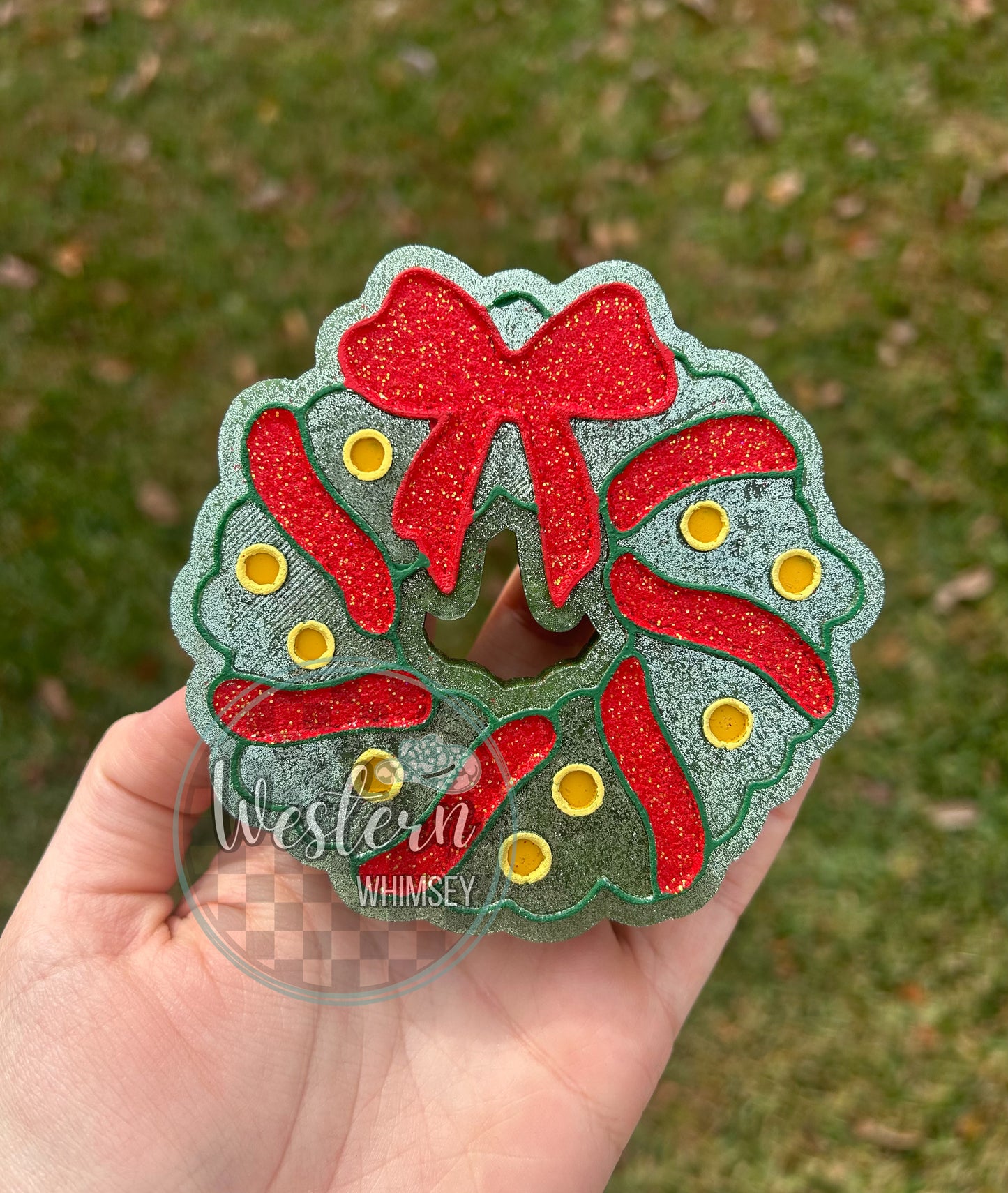 Christmas Wreath Freshie