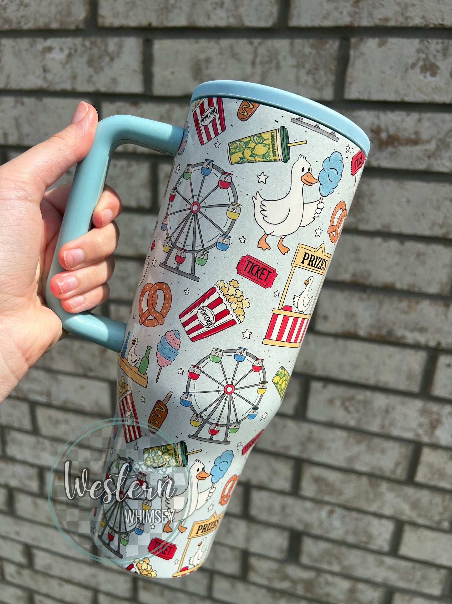 Circus Goose Tumbler
