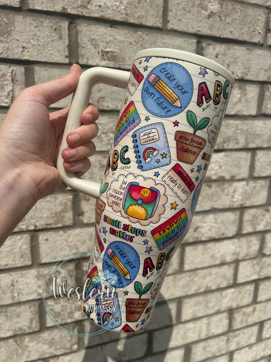 Teacher Life Tumbler