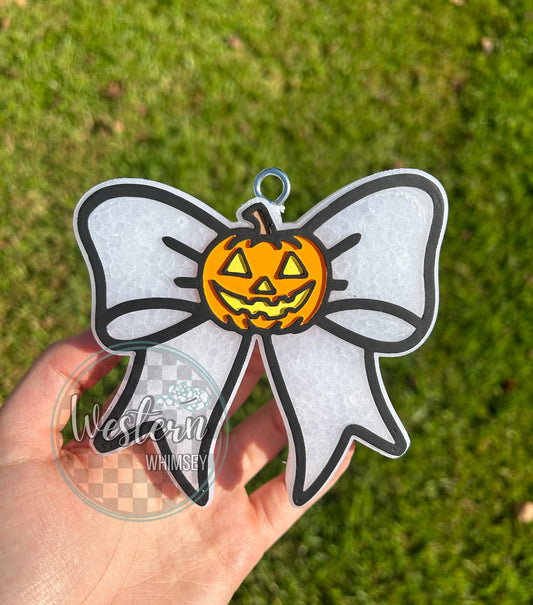 Pumpkin Bow Freshie