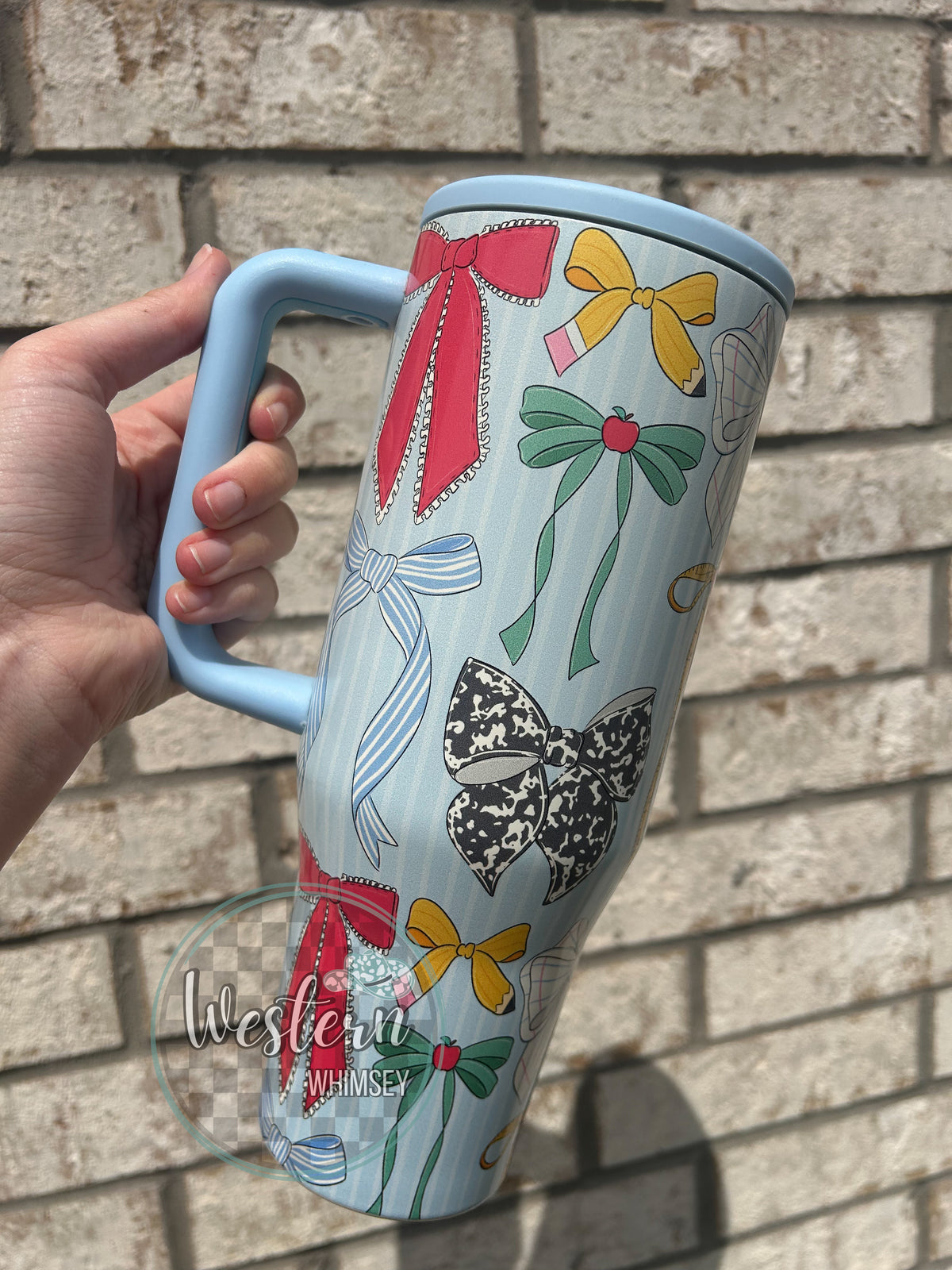 Teacher Bows Tumbler