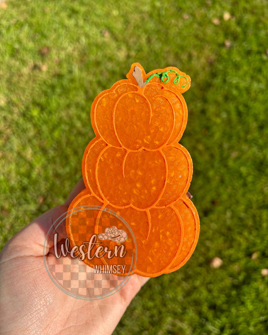 Stacked Pumpkin Freshie