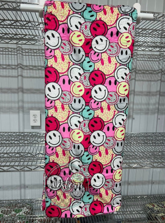 Happy Face Blanket