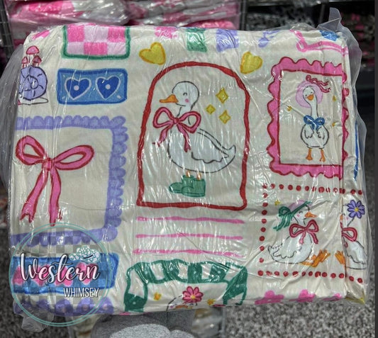 Goose Picture Frames Blanket