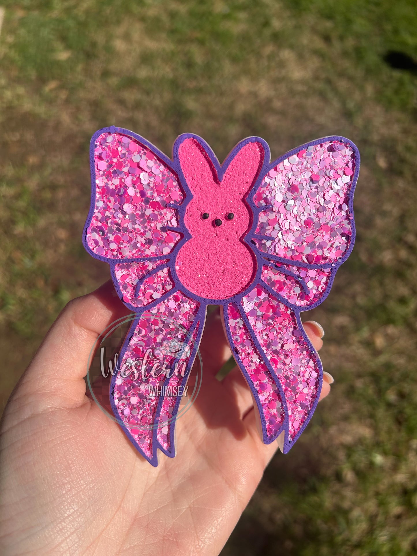 Marshmallow Bow Freshie