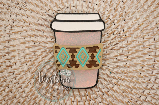 Aztec Coffee Cup Freshie