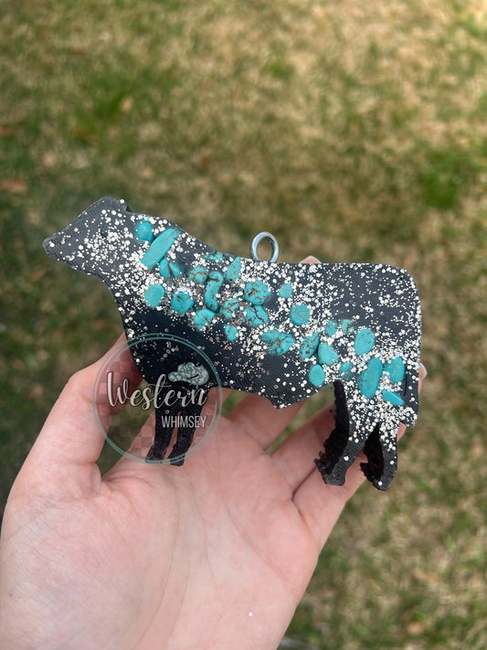 Cow with Stones Freshie