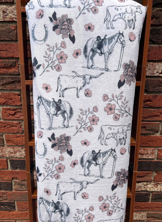 Wildflower Horses Blanket