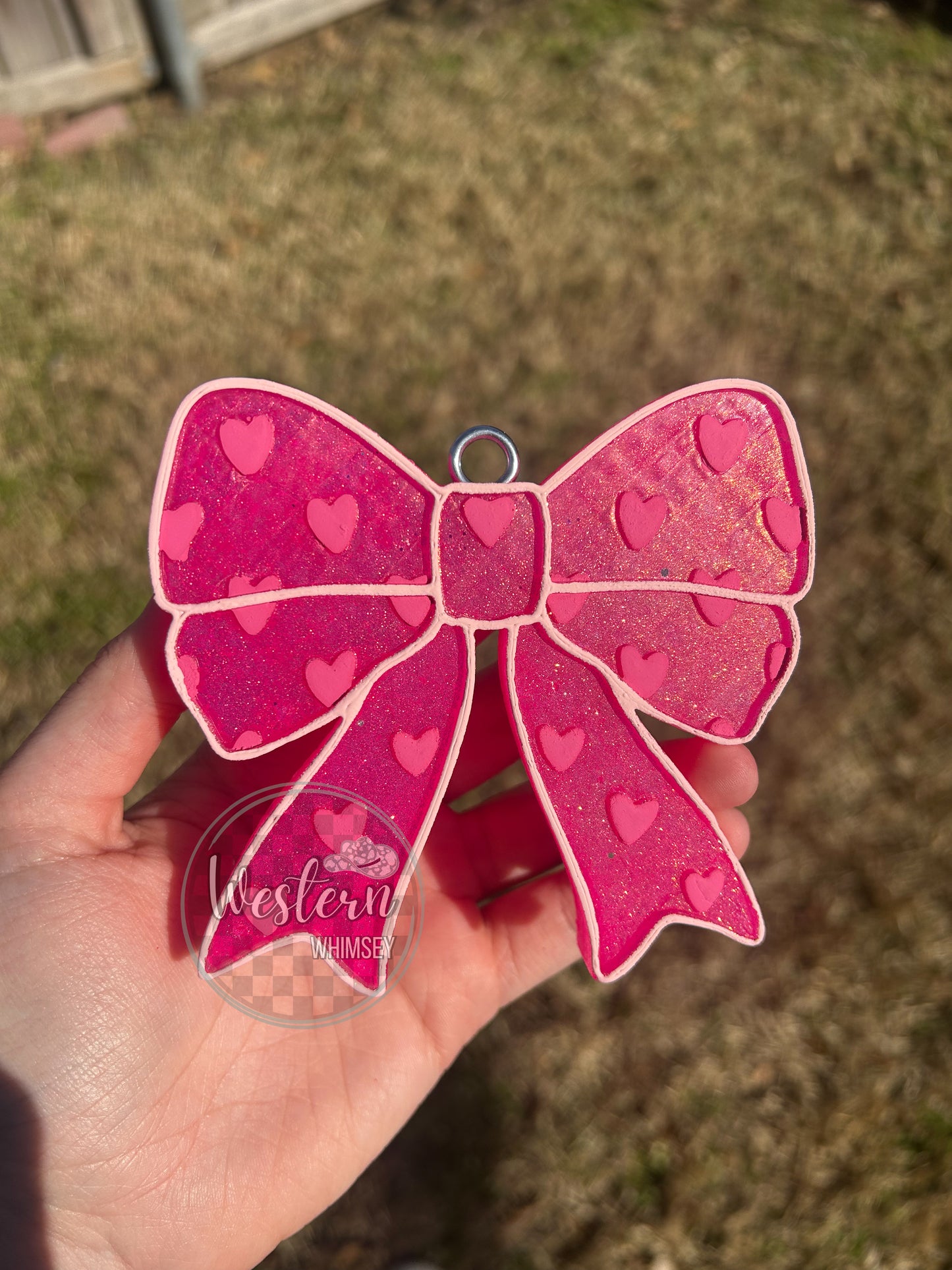 Bow with Hearts Freshie