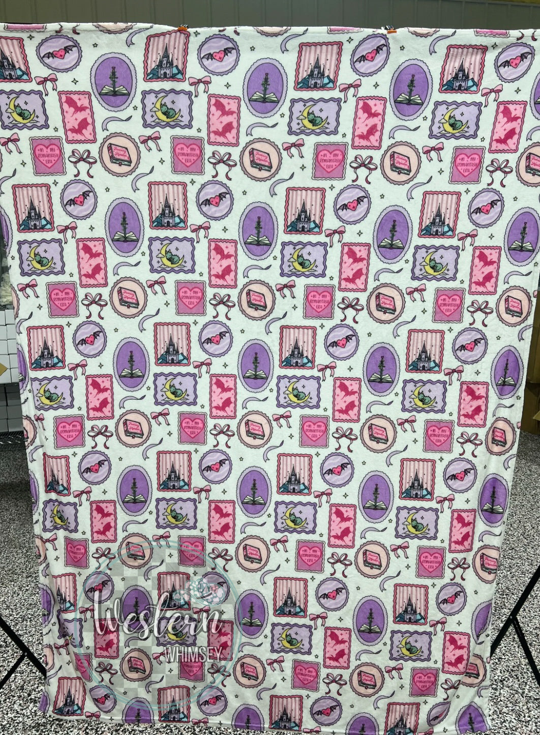 Books & Dragons Blanket