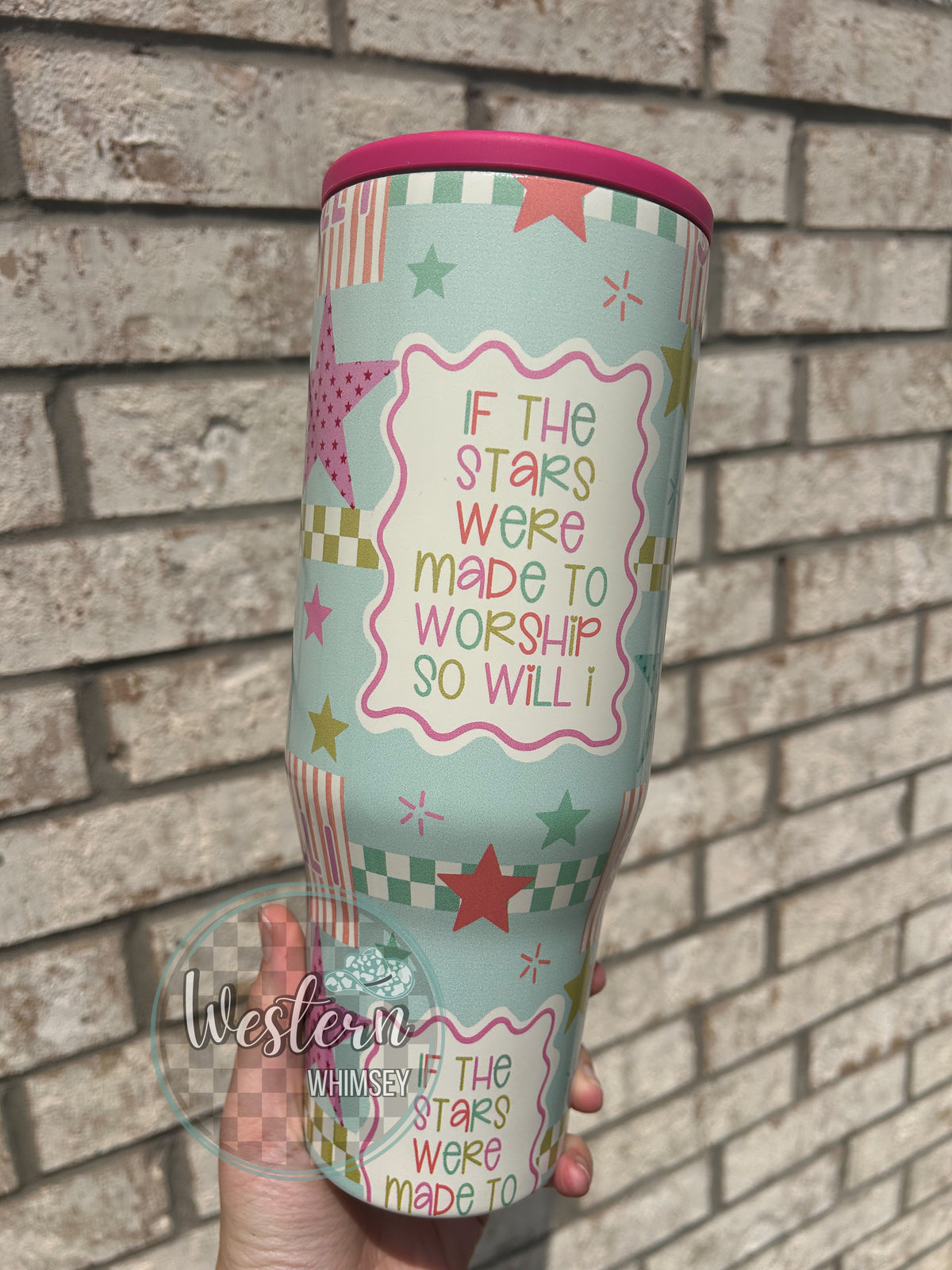 If the Stars Were Made to Worship, So Will I Tumbler