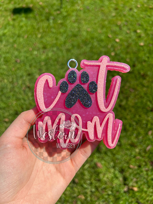 Cat Mom with Paw Freshie