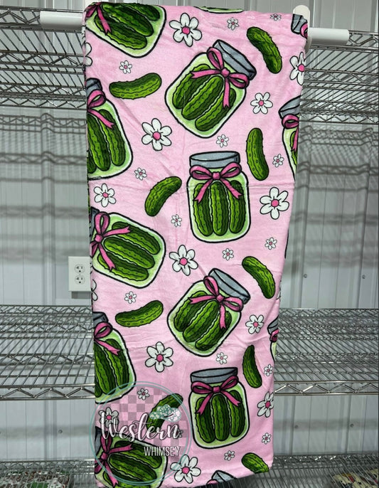 Coquette Pickle Jars Blanket
