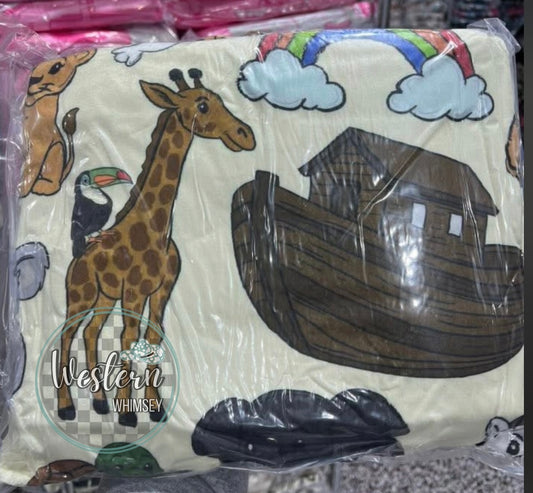 Noah's Ark Blanket