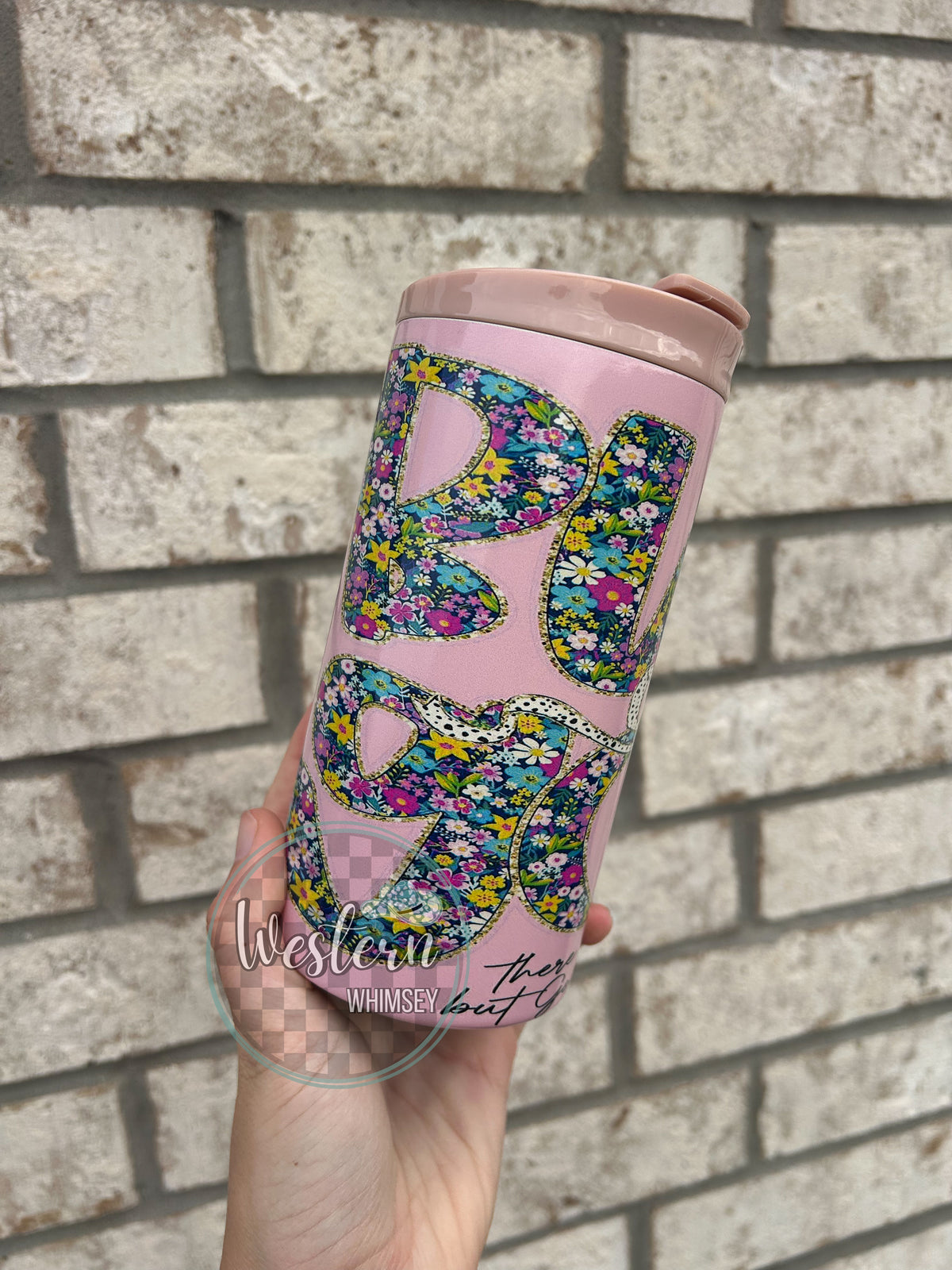 But God Stainless Steel Insulated Drink Koozie