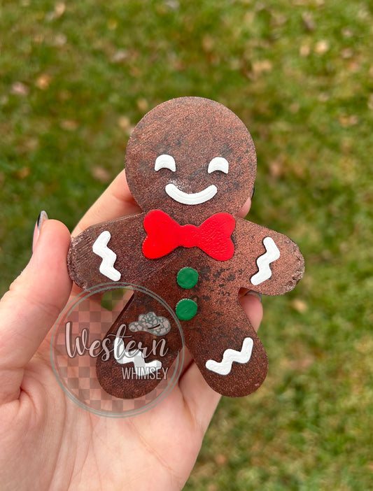 Gingerbread Man Freshie