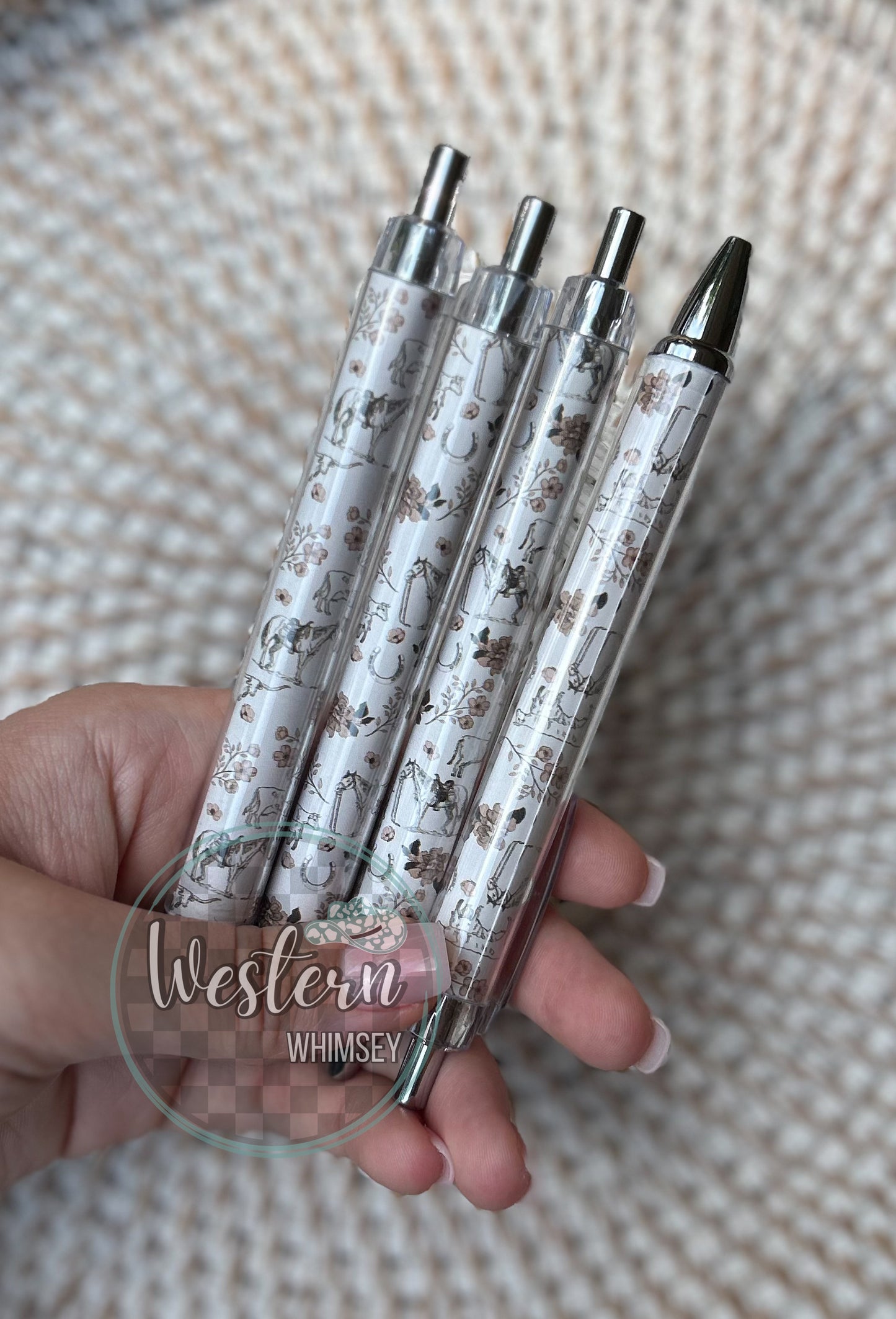 Wildflower Horses Printed Pen
