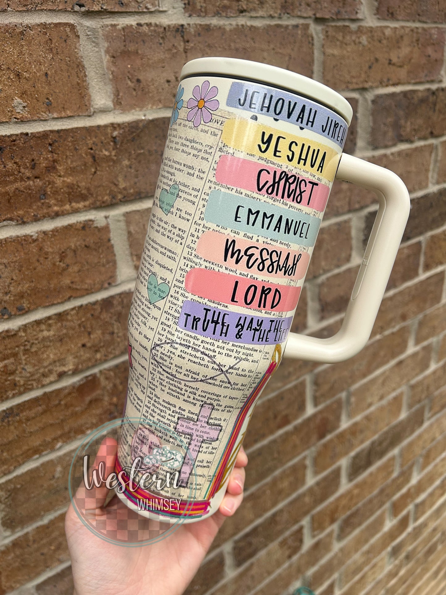 God is in The Details Tumbler * 2 lids