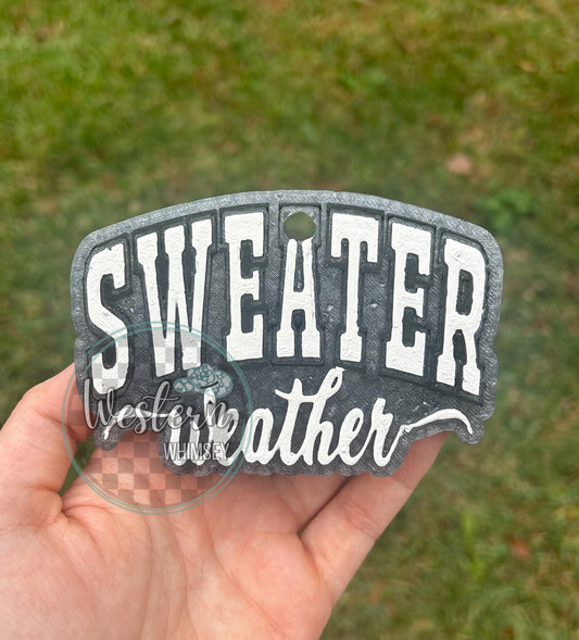 Sweater Weather Freshie