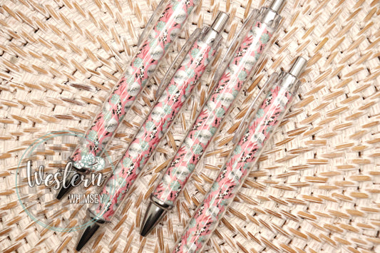 Pink Disco Printed Pen