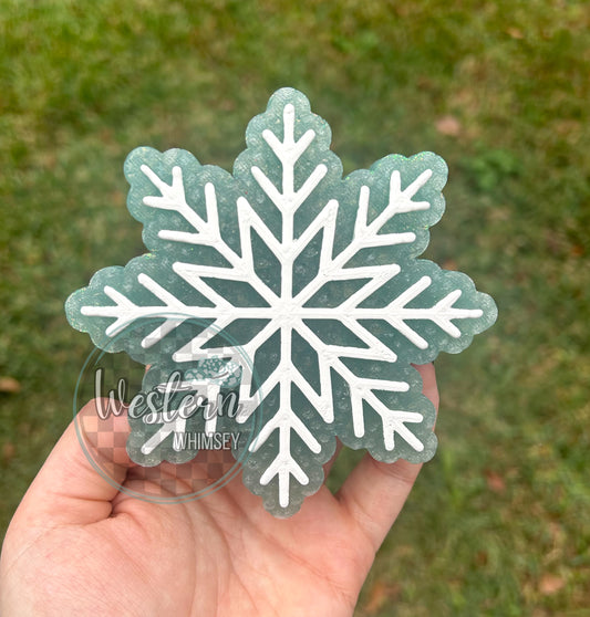 Snowflake Freshie