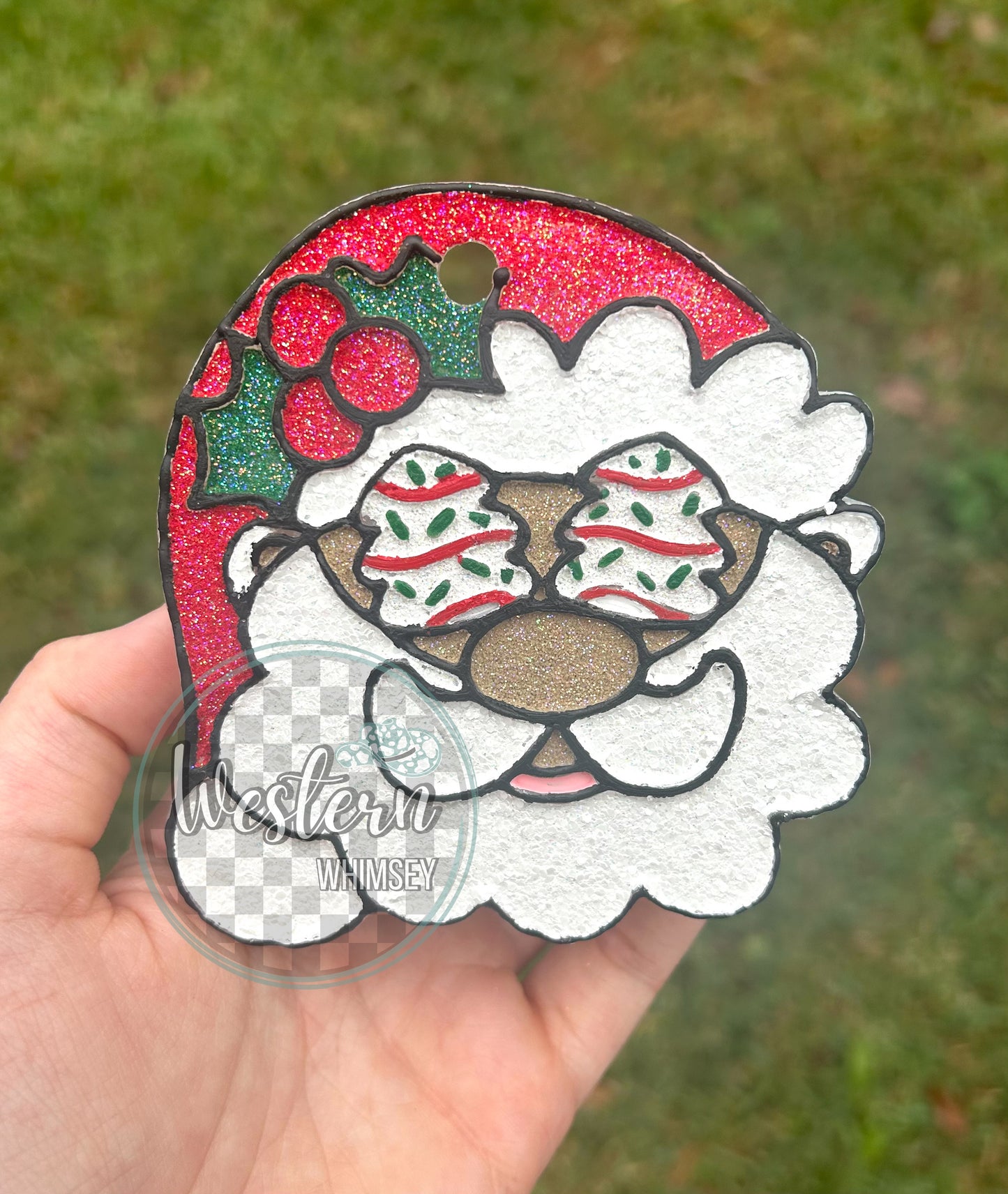 Santa Cake Eyes Freshie