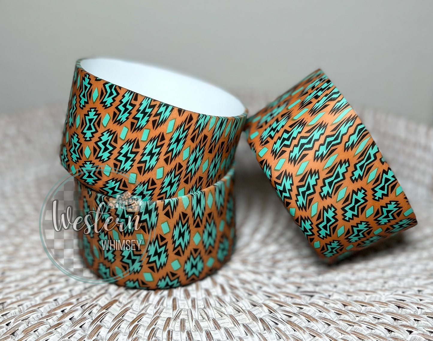 Rust Aztec Tumbler Boot