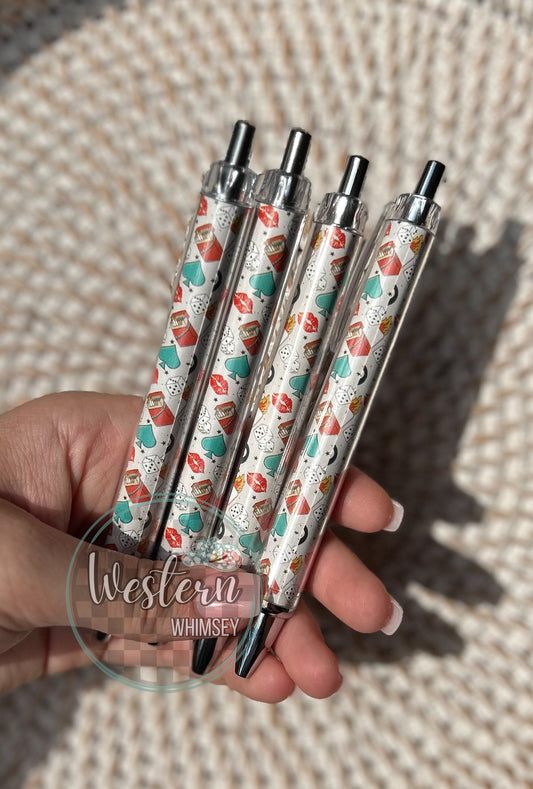 Western Dice Printed Pen