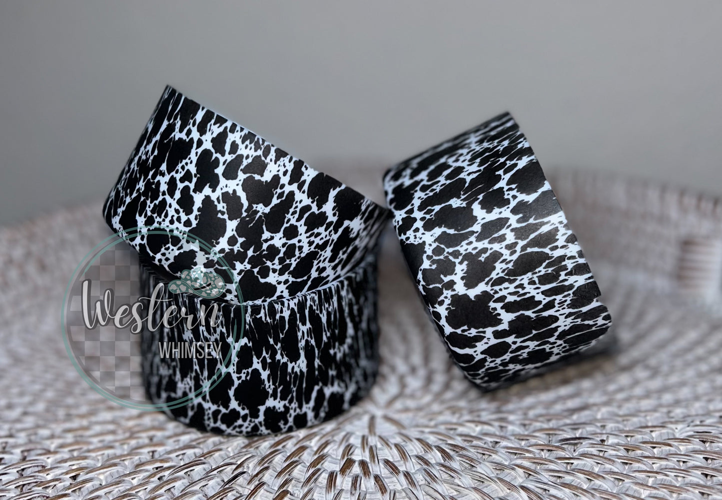 Black Cow Tumbler Boot