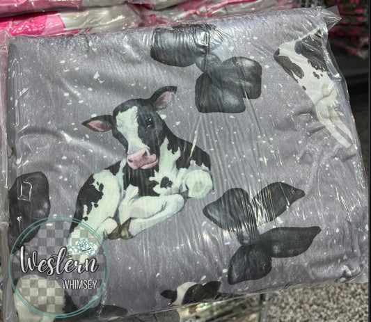 Coquette Cow Blanket