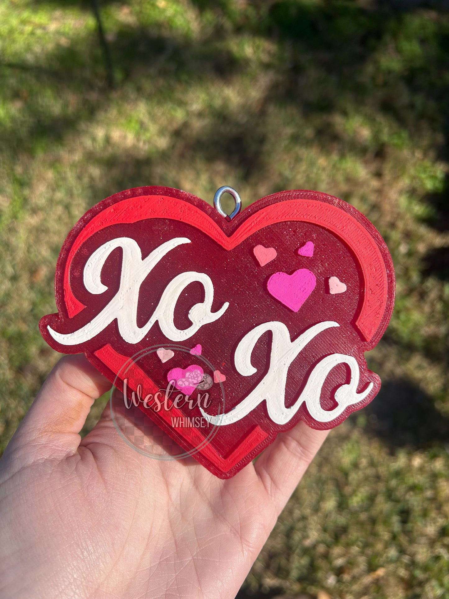 XoXo Heart Freshie