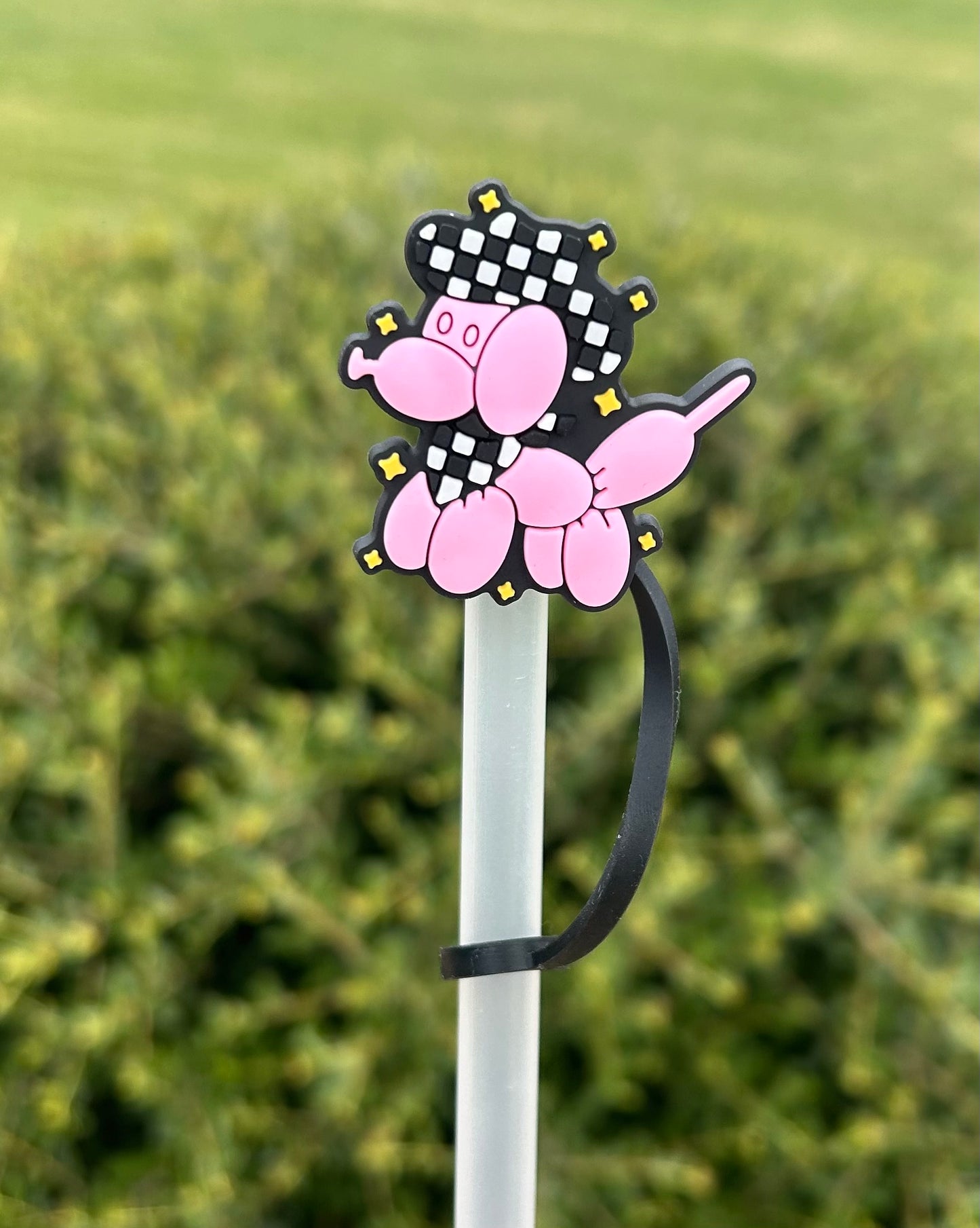 Balloon Dog Straw Toppers