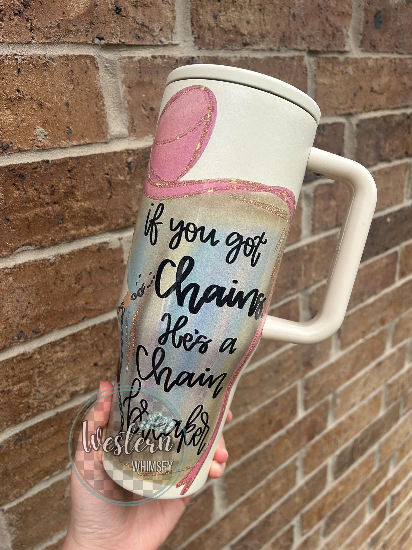 Chain Breaker Tumbler *2 Lids