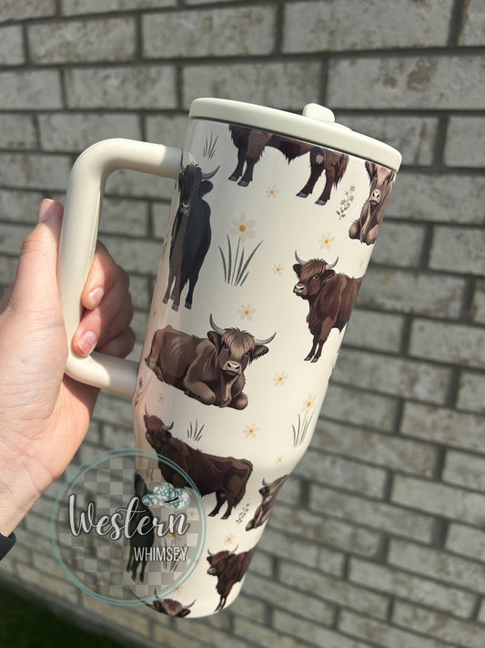 Highland Cows Tumbler