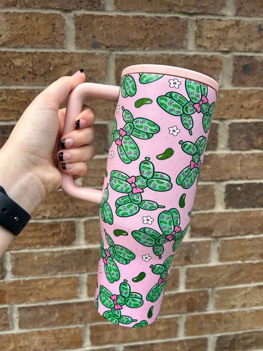 Pickle Balloon Dog Tumbler