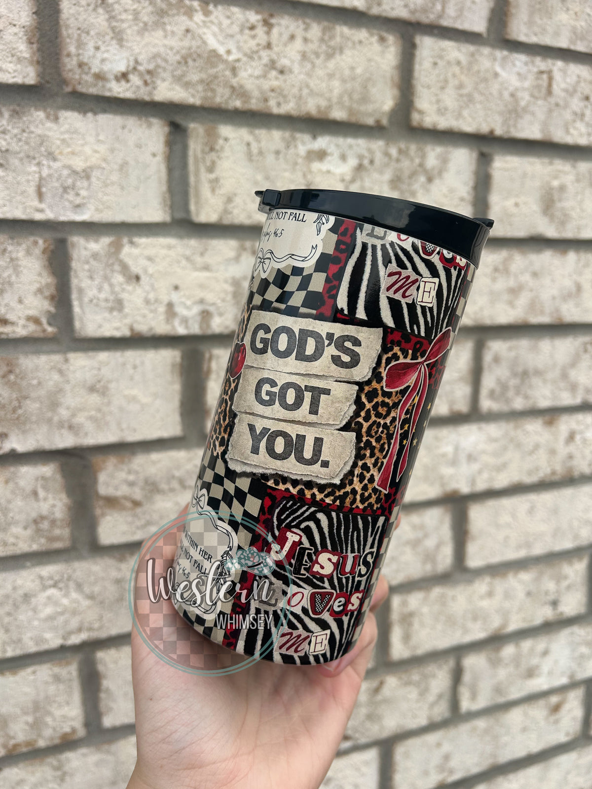 God’s Got You Stainless Steel Insulated Drink Koozie