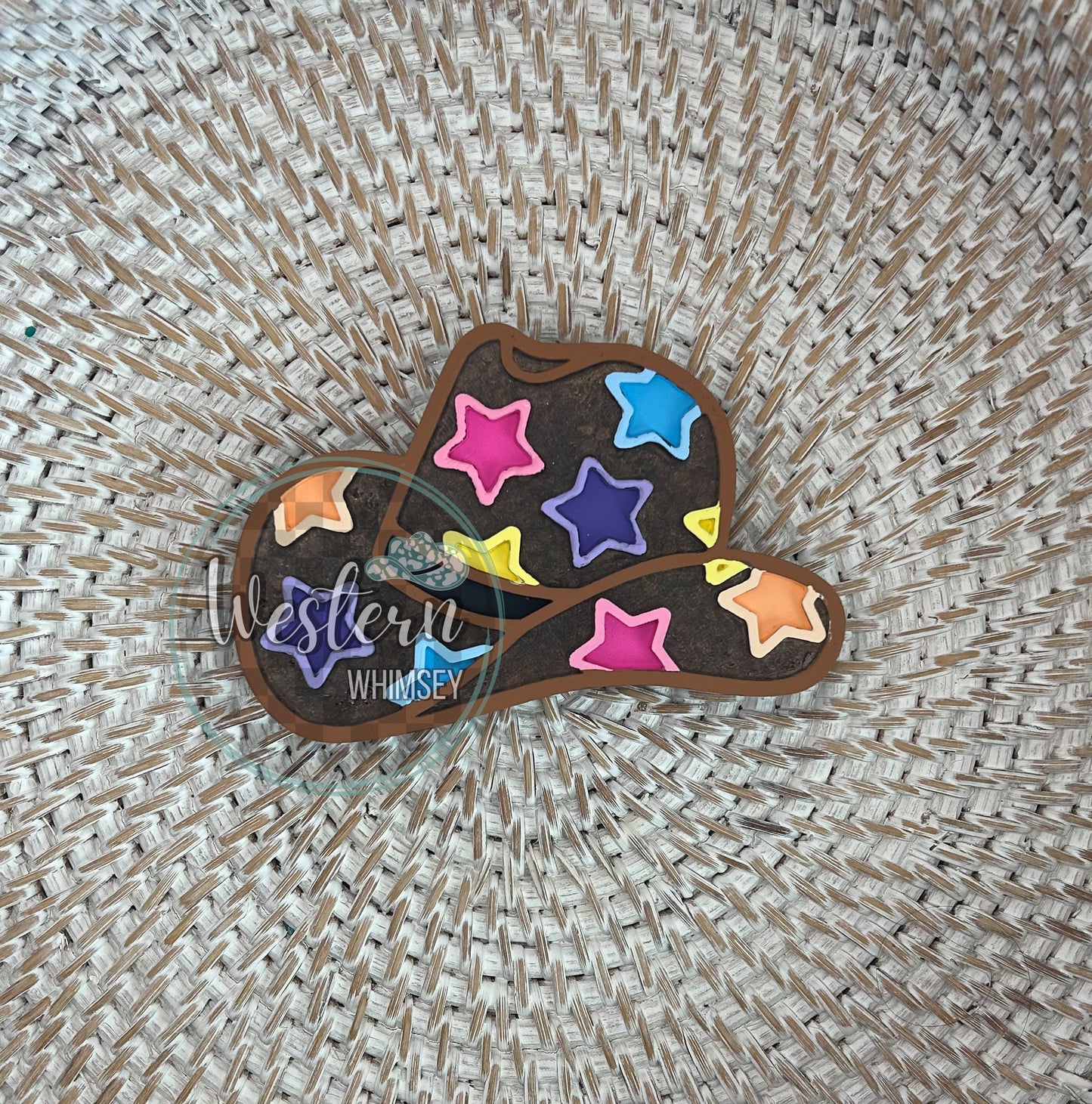 Star Cowboy Hat Freshie