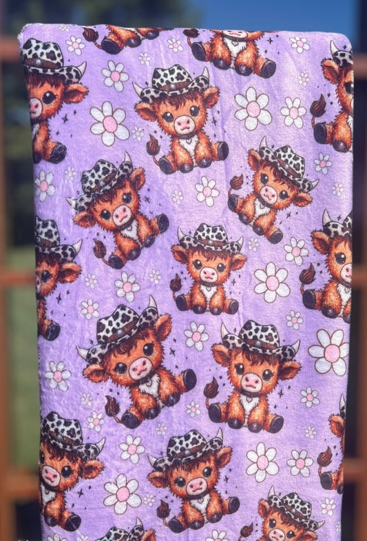 Cutie Cow Blanket