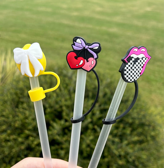 Food/Random Straw Toppers